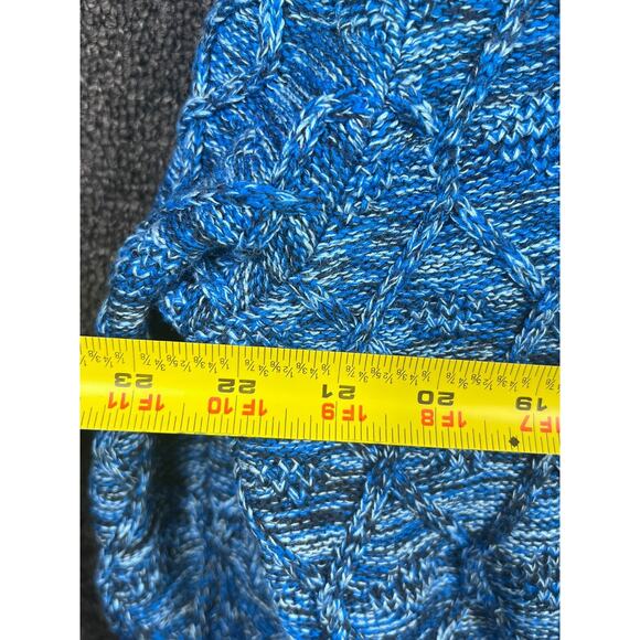 Inserch Knit Turtleneck Sweater Mens Size 2XL Blue Ski Blue Pullover Super Soft - Picture 8 of 8